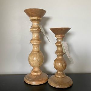 Set of 2 candle sticks